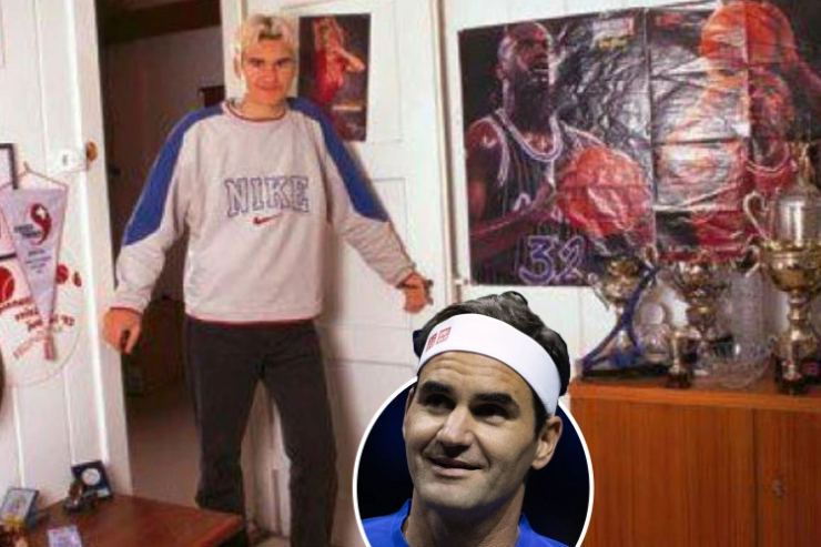 Federer tuổi 17 trông nghịch ngợm, ranh ma hơn là quý phái