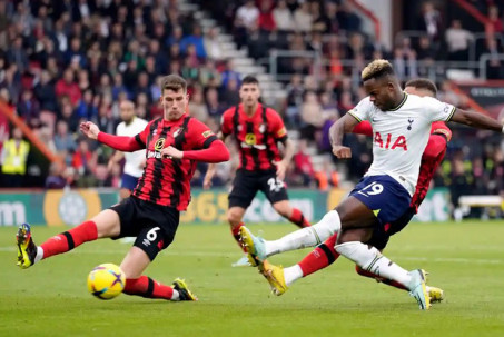 Video bóng đá Bournemouth - Tottenham: Ngược dòng điên rồ phút 90+2 (Ngoại hạng Anh)