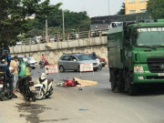 Tin tức trong ngày - HN: Một phụ nữ tử vong sau va chạm với xe vệ sinh môi trường