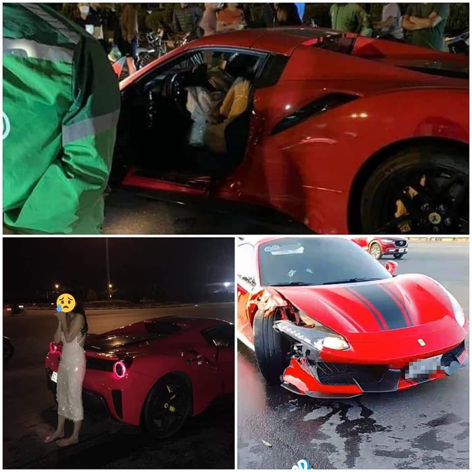 Siêu xe Ferrari va chạm với xe máy, 1 người chết: Cảnh sát nói gì về hình ảnh cô gái trẻ ngồi ghế lái? - 2