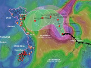 Tin tức trong ngày - Bão số 7 Nalgae di chuyển chậm, liên tục đổi hướng và còn mạnh thêm