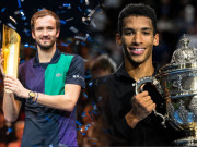 Thể thao - Nóng chung kết ATP 500: Medvedev vỡ òa đăng quang, Aliassime lập hat-trick danh hiệu