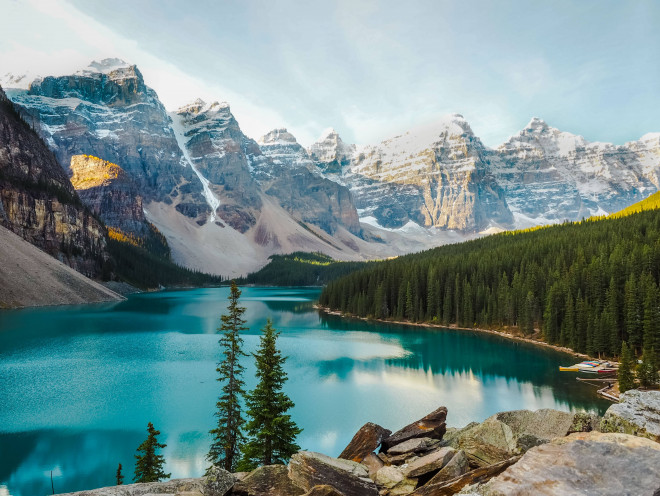 Thiên nhiên trong lành tại tỉnh Alberta. Ảnh: Shutterstock.