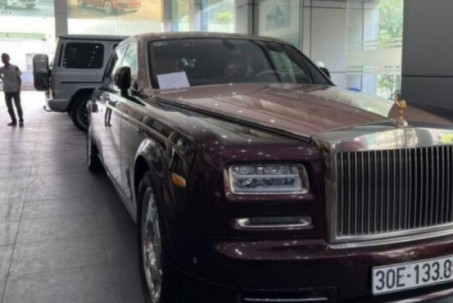 Chốt ngày đấu giá Rolls-Royce Phantom Lửa Thiêng của ông Trịnh Văn Quyết
