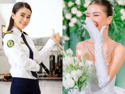 Đời sống Showbiz - &quot;Nữ phi công đẹp nhất Việt Nam&quot; mặc váy cưới lần 2 hậu chia tay chồng Tây