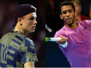 Thể thao - Video tennis Rune - Auger Aliassime: &quot;Đòi nợ&quot; hoàn hảo, sát thềm vinh quang (Bán kết Paris Masters)