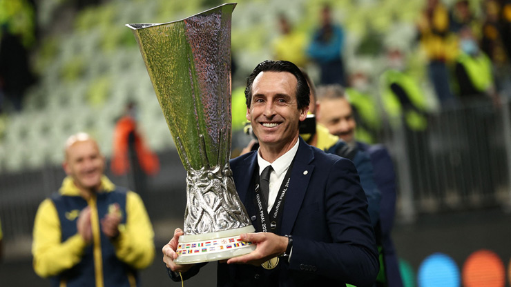 HLV Unai Emery từng dẫn dắt Villarreal đánh bại&nbsp;MU ở&nbsp;chung kết Europa League&nbsp;20/21