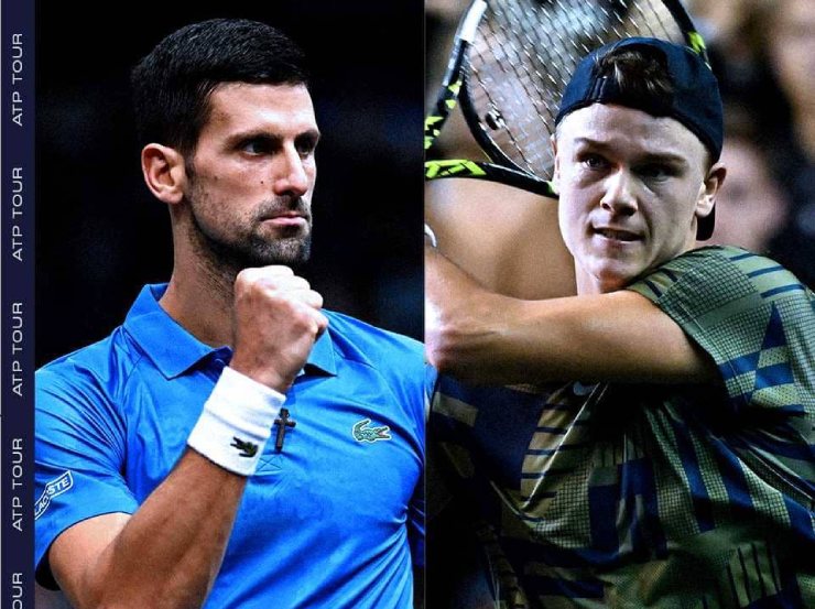 Holger Rune là chướng ngại cuối cùng trong hành trình hướng tới danh hiệu Paris Masters thứ 7 của Djokovic&nbsp;