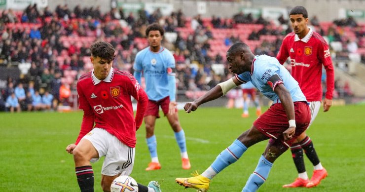 U21 MU thua đậm U21 Man City trên sân nhà