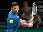 Thể thao - Video tennis Djokovic - Tsitsipas: Kịch tính 3 set, bản lĩnh tie-break (Bán kết Paris Masters)