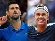 Thể thao - Chung kết Paris Masters: Rune 19 tuổi có gây sốc trước Djokovic?