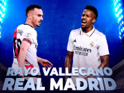 Bóng đá - Trực tiếp bóng đá Rayo Vallecano - Real Madrid: Nỗ lực không thành (La Liga) (Hết giờ)