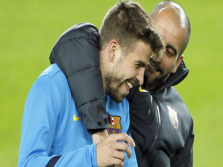 Pique giải nghệ ở Barca, HLV Guardiola tính “dụ” trò cưng đến Man City