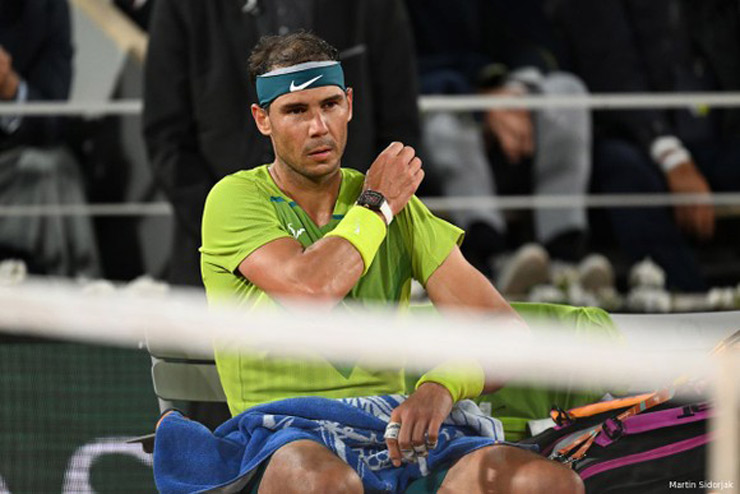 Rafael Nadal thường xuyên gặp bất ổn về vấn đề chấn thương