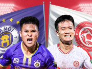 Bóng đá - Trực tiếp bóng đá Hà Nội - Viettel: Nỗi lo mất Văn Quyết và Văn Hậu (V-League)