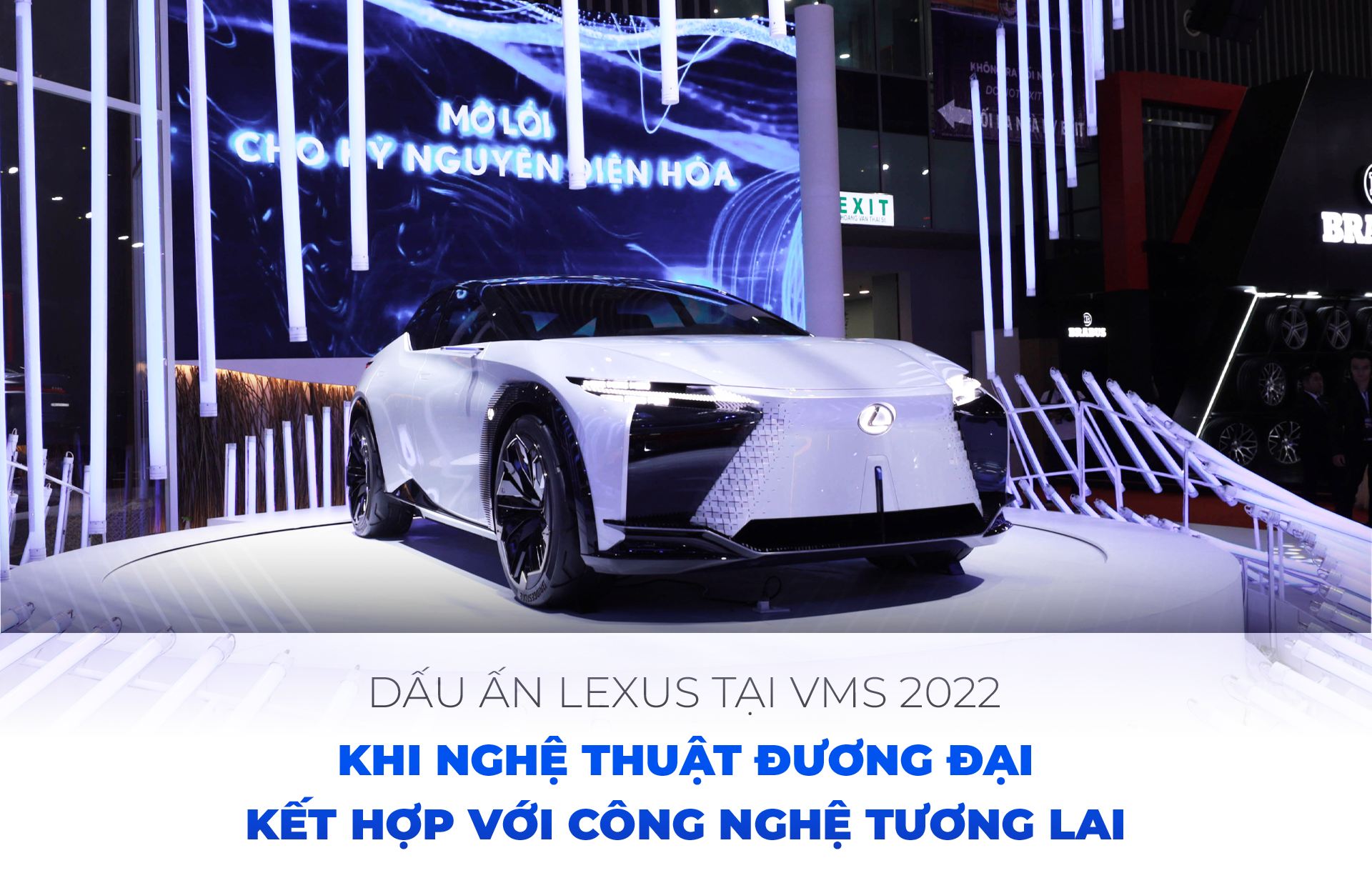 Dấu ấn Lexus tại VMS 2022 Khi nghệ thuật đương đại kết hợp với công nghệ tương lai - 1