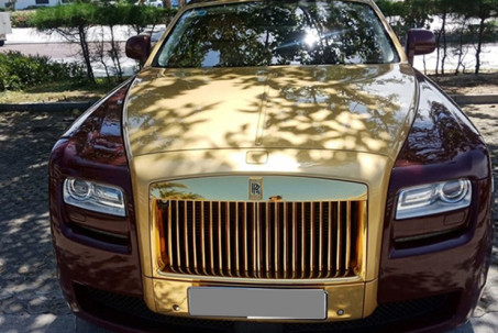 Đấu giá xe Rolls-Royce Ghost mạ vàng của ông Trịnh Văn Quyết thất bại lần 2