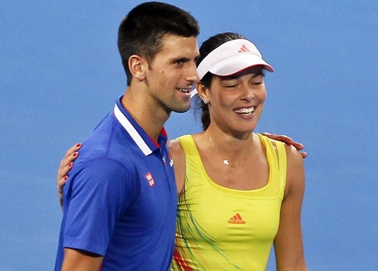 Nole và&nbsp;Ivanovic là 2 niềm tự hào của quần vợt Serbia