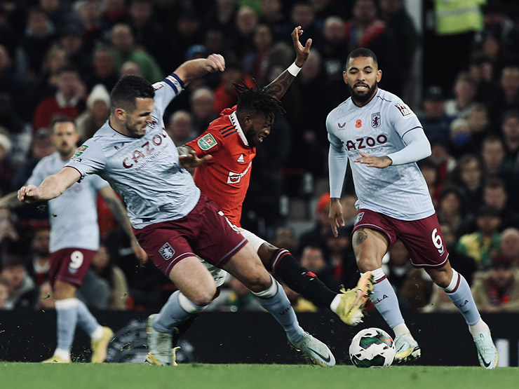 Trực tiếp bóng đá MU - Aston Villa: Đội khách chơi sòng phẳng với ”Qủy đỏ” (League Cup)