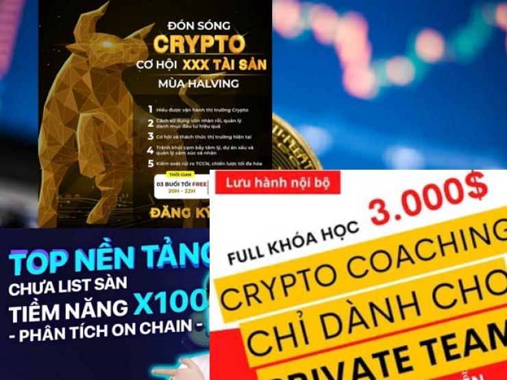 Bỏ hàng ngàn USD tham gia học đầu tư tiền ảo, mất trắng thêm hàng tỷ đồng