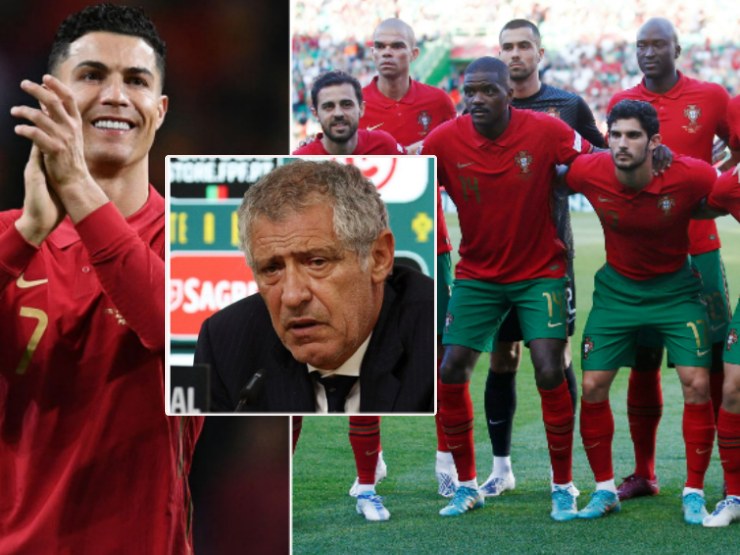 Ronaldo tuyên bố ”cứng” trước World Cup, HLV Bồ Đào Nha không lo dù CR7 sa sút