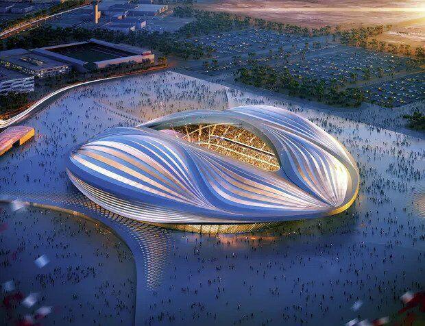 Sân Al Janoub được xây mới hoàn toàn để phục vụ cho World Cup 2022