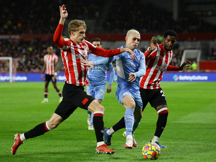 Trực tiếp bóng đá Man City - Brentford: Đội khách khó cản Haaland (Vòng 16 Ngoại hạng Anh)