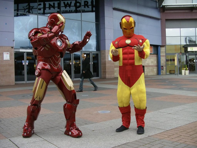 Cũng là &#34;Iron Man&#34; nhưng sao mà lạ quá.
