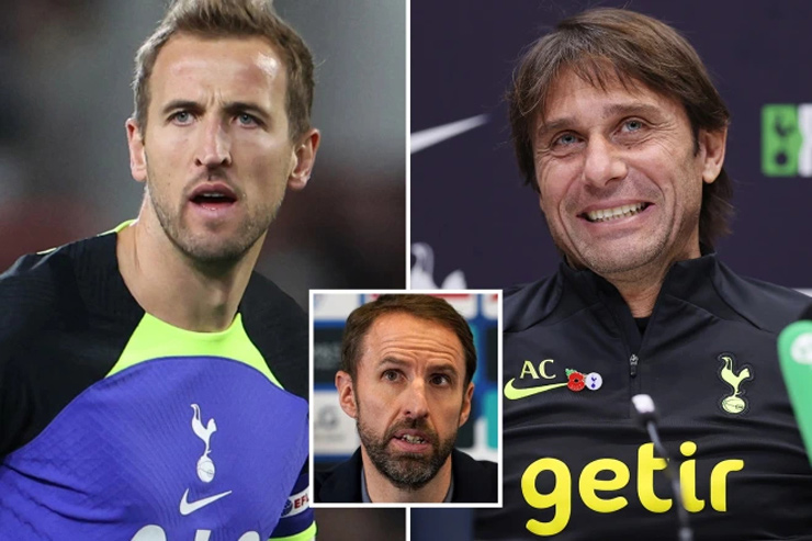 Conte cảnh báo Southgate về tình trạng của Harry Kane