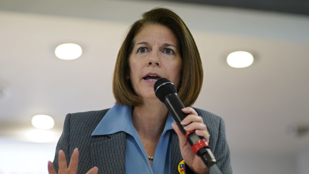 Ứng viên Catherine Cortez Masto. Ảnh: AP