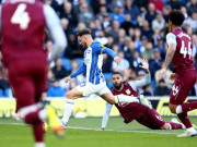 Bóng đá - Video bóng đá Brighton - Aston Villa: Điên rồ 10 thẻ vàng, ngược dòng ngoạn mục (Ngoại hạng Anh)