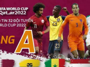 Bóng đá - Thông tin 32 đội tuyển dự world cup 2022: Bảng A