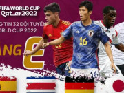 Bóng đá - Thông tin 32 đội tuyển dự World Cup 2022: Bảng E có bất ngờ từ Nhật Bản, Costa Rica?