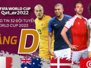 Bóng đá - Thông tin 32 đội tuyển dự World Cup 2022: Bảng D Pháp dè chừng