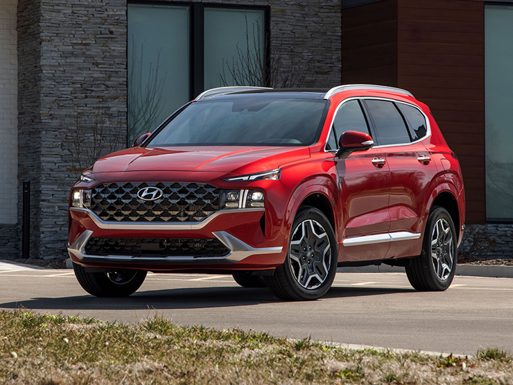 Giá xe Hyundai Santa Fe niêm yết và lăn bánh tháng 11/2022