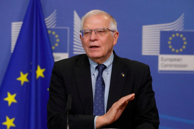 Người đứng đầu chính sách đối ngoại của EU, ông Josep Borrell. Ảnh: Reuters