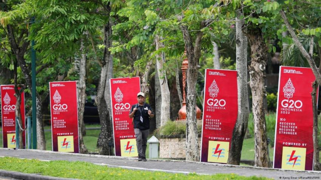 Hội nghị thượng đỉnh G20 diễn ra tại Indonesia trong 2 ngày 15 và 16-11. Ảnh: REUTERS