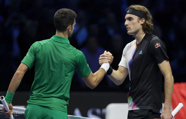 Djokovic thêm một lần nữa trong mùa giải này gieo sầu cho Tsitsipas