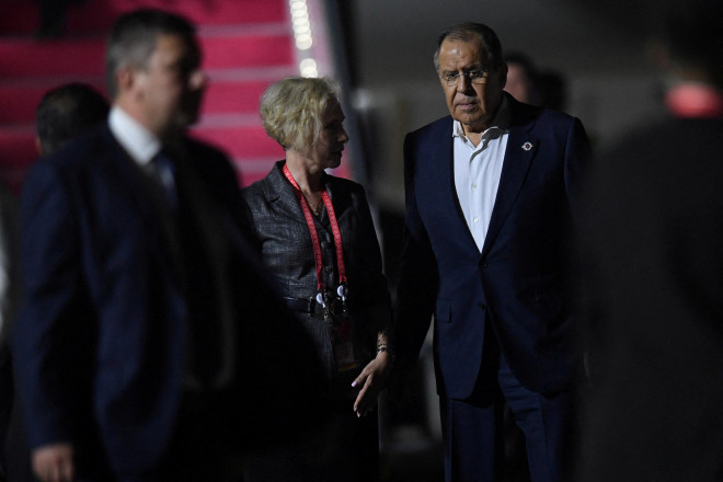 Ngoại trưởng Nga Sergey Lavrov rời Hội nghị G20 sớm. Ảnh: Reuters&nbsp;