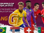 Bóng đá - Thông tin 32 đội tuyển dự World Cup 2022: Bảng G chờ Brazil