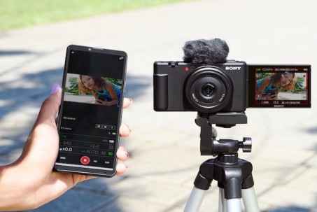 Sony trình làng máy quay phim ZV-1F nhỏ gọn cho streamer, vlogger