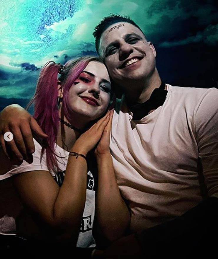 Cheyenne Hanson và bạn trai&nbsp;Tyron Zeuge hóa thân cặp đôi ác nhân đình đám&nbsp;Harley Quinn và&nbsp;Joker