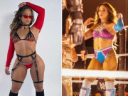 Thể thao - &quot;Hoa hậu MMA&quot; mặc bikini mỏng manh lên sàn đấu vật WWE