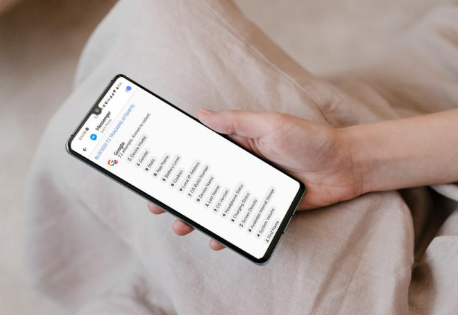 Cách chặn các trình theo dõi trên Android. Ảnh: MINH HOÀNG/Canva