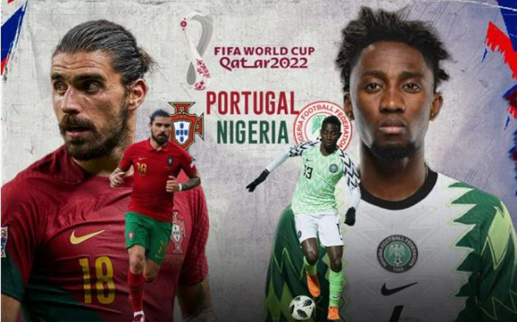 Bồ Đào Nha đấu Nigeria khi nhiều khả năng Ronaldo không đá chính vì bị đau dạ dày