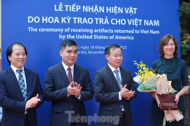 Cổ vật từ Mỹ đã được trả lại Việt Nam - hình ảnh 1