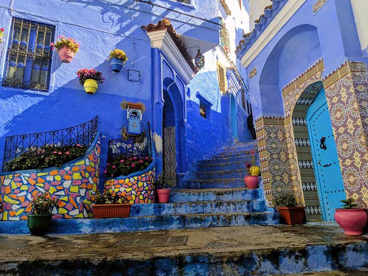 Thành phố màu xanh đầy mê hoặc, nổi tiếng bậc nhất Maroc - 4