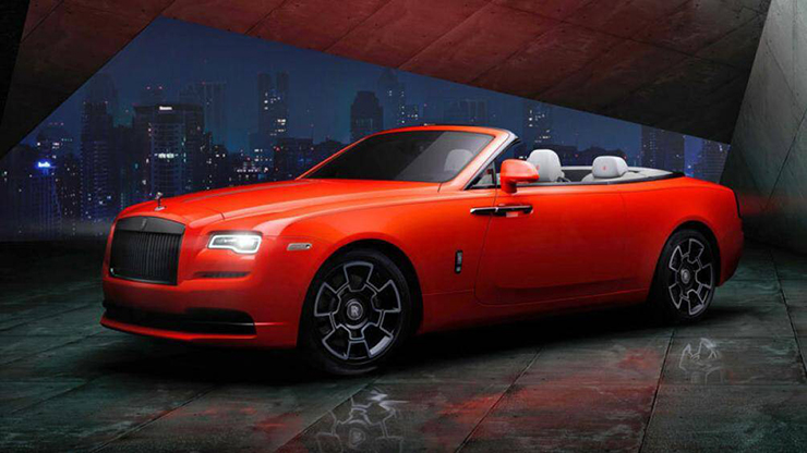 3. Rolls-Royce Dawn (giá khởi điểm: 370.000 USD)
