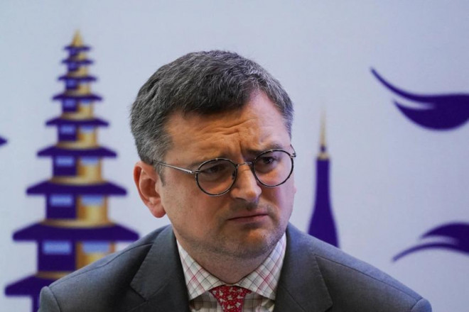 Ngoại trưởng Ukraine - ông Dmytro Kuleba. Ảnh: REUTERS