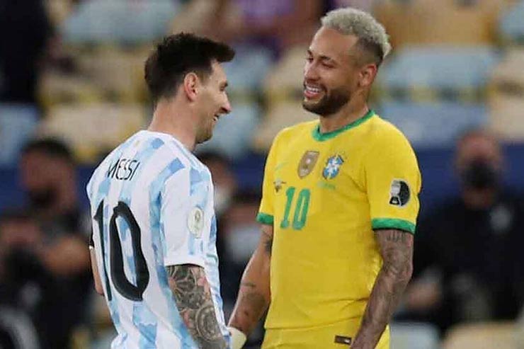 Rất nhiều fan Brazil yêu thích Messi vì những màn trình diễn ma thuật giữa anh với Neymar